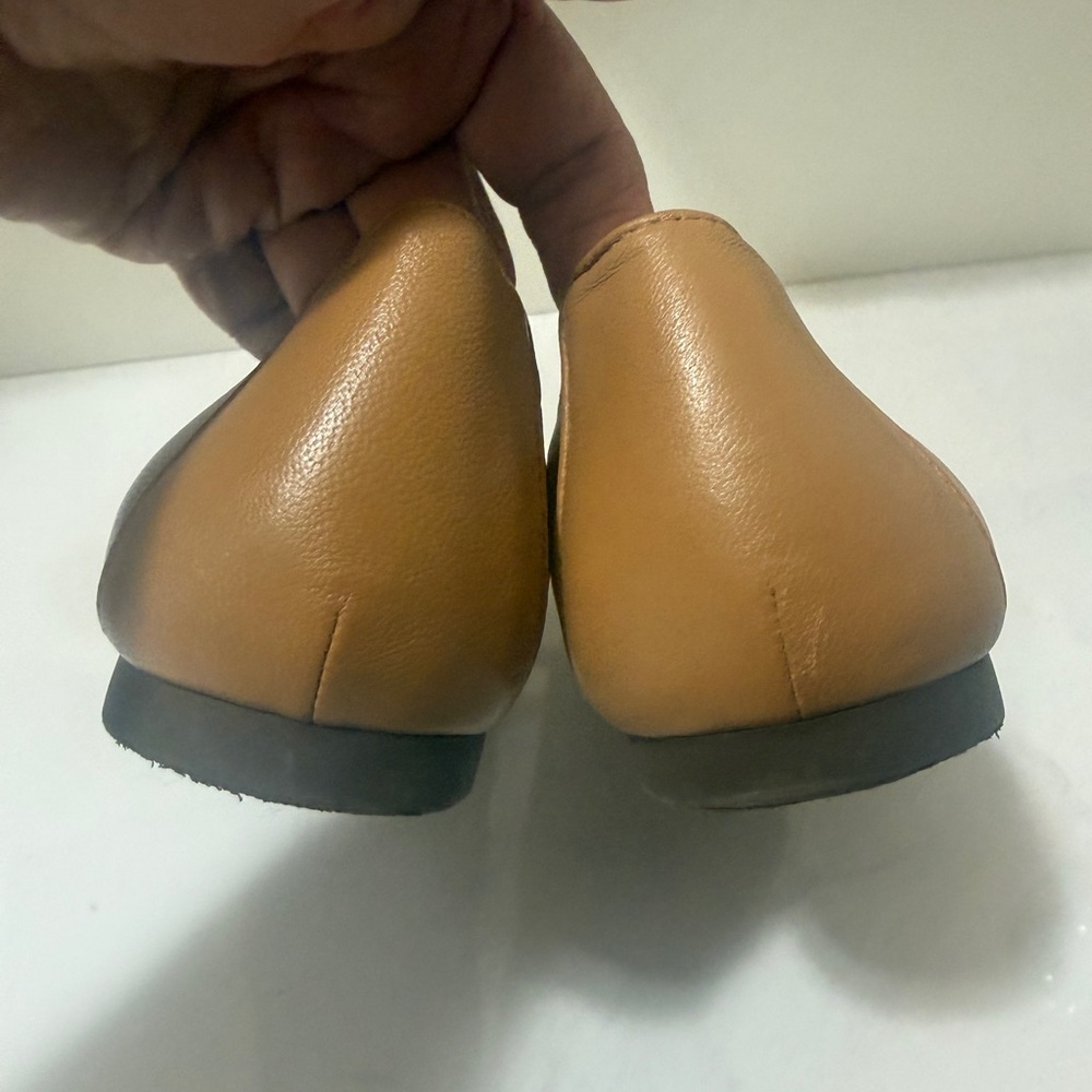 Leather ballet flats,Vionic Amorie Skimmers in new conditions orthopedic comfort - Picture 6 of 16